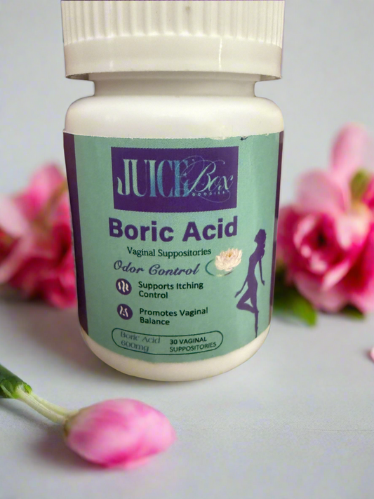 Juicy Boric Acid Suppositories