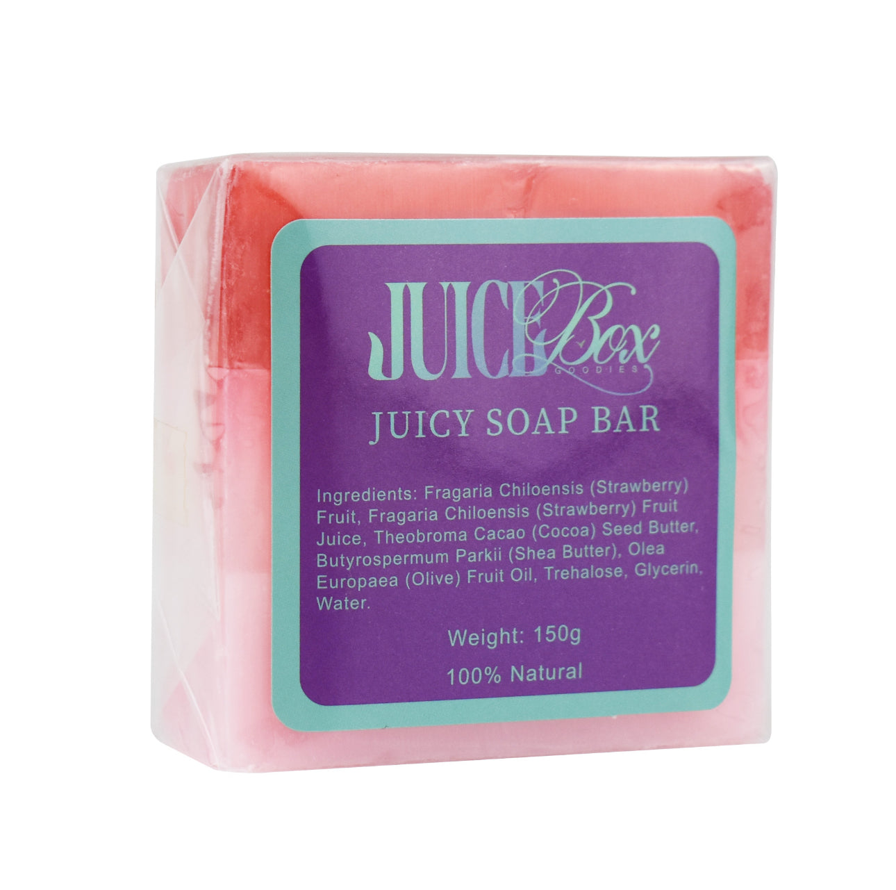Organic Juicy Strawberry Soap Bar